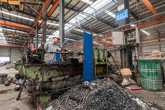 晋城网架配件车间